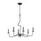 Maxim Lighting Padrona 6-Light Chandelier 27706BO - alternate 1